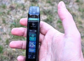 elfbar elfx ultra in hand