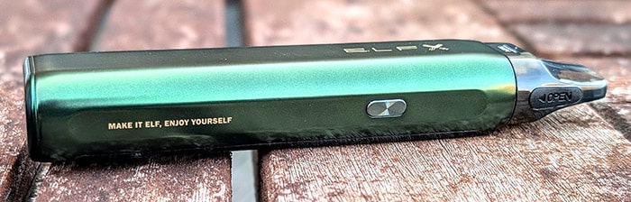 elfbar elfx ultra power buttong