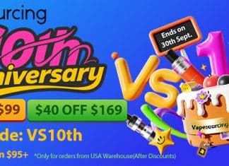 vapesourcing 10th anniversary