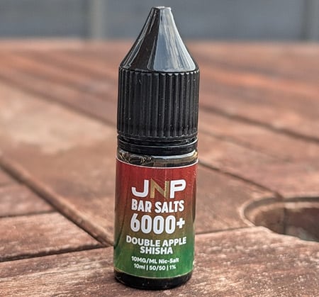jnp bar salts 6000 double apple shisha