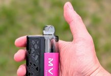 mvp 60k pod vape in hand
