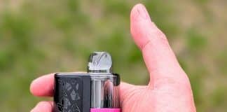 mvp 60k pod vape in hand