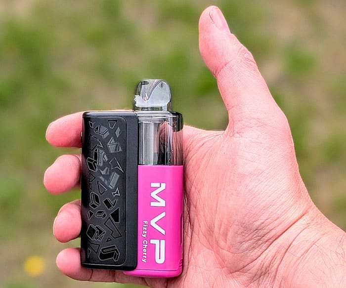 mvp 60k pod vape in hand