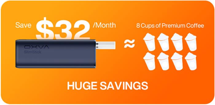 slimstick vape savings
