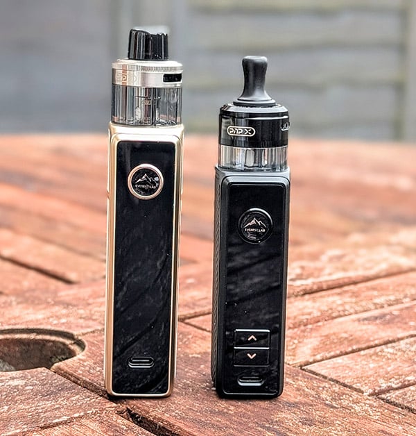 voopoo drag s3 and x3