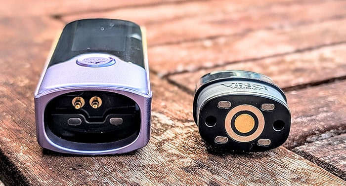 battery and pod