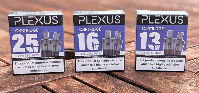 plexus cartridge options
