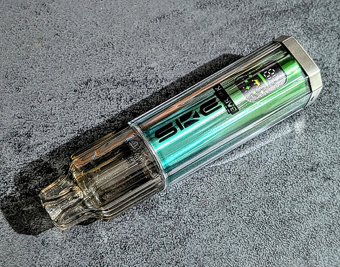 side view of ske bar 15k vape pod