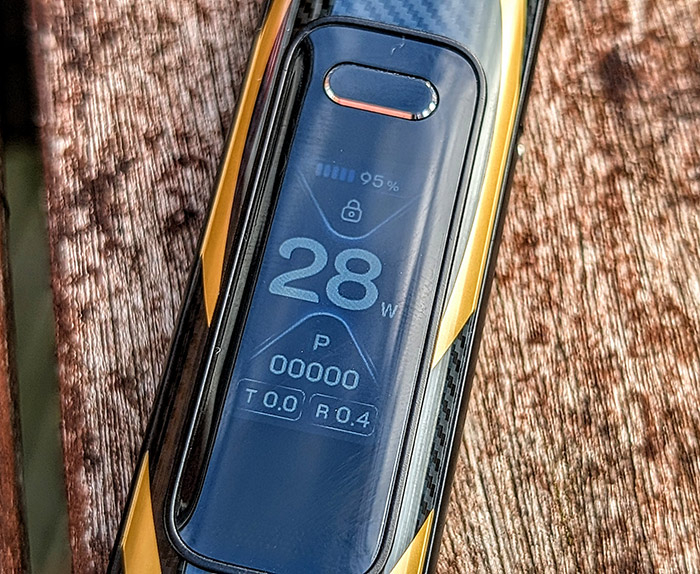 wattage screen interface xlim pro 3