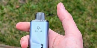 Elf Bar ELFX Mega Refillable Pod Kit Review- Mega Elf Bar Vaping? elf bar elfx in hand