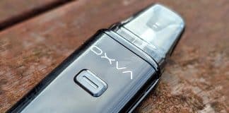 OXVA XLIM 3 Ultra Review- OXVA Raise The Bar Again! power button and mouthpiece