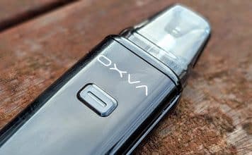 power button and mouthpiece