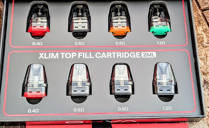 oxva xlim ultra pod options