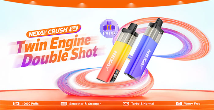 nexay crush 10k pod vape