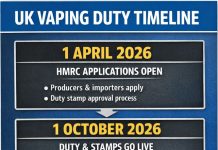 UK Vaping Duty & Duty Stamp Scheme Explained vape duty stamp