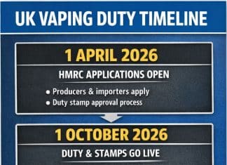 vape duty stamp