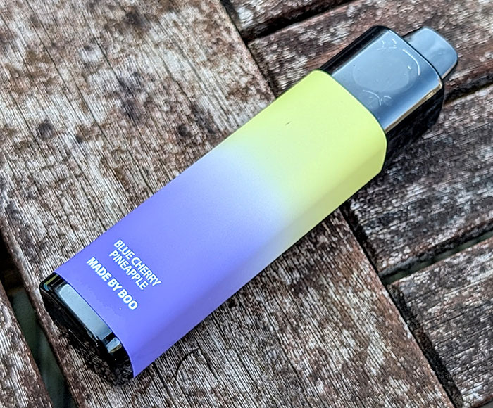 back of crystal storm pod vape