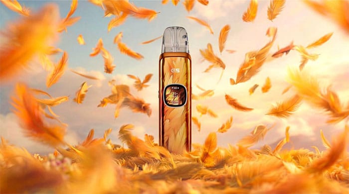 gold caliburn g5 by uwell