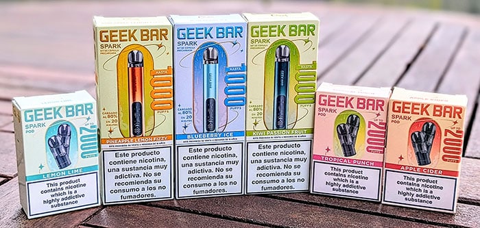 kit contents geek bar spark