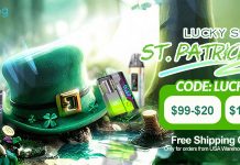 ST. PATRICK’S Day LUCKY SALE – Save Up To $40 + Free Shipping st patricks day sale