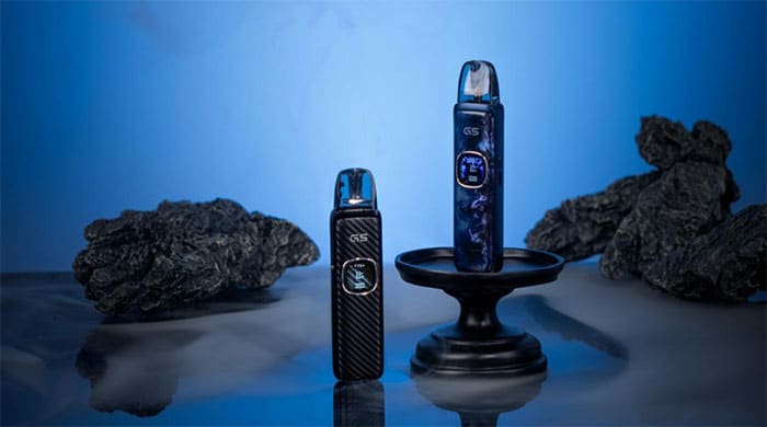 caliburn g5 promo image stand