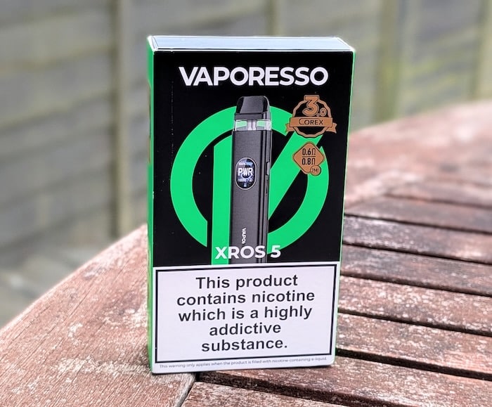 vaporesso xros 5 box