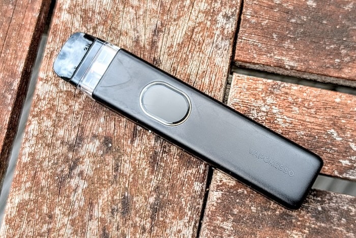 vaporesso xros 5 power button