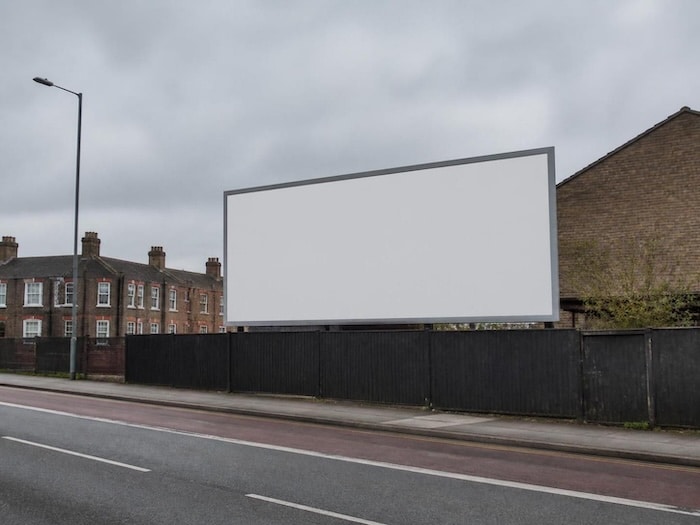 blank billboard