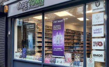 Vape Ads Set to Be Banned From June 2027 — Here’s Exactly What’s Going and What Isn’t vape shop window
