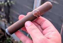 ePuffer Robusto Rechargeable eCigar Review- For The Connoisseurs? epuffer ecigar in hand