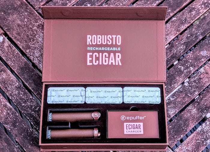 epuffer robusto rechargeable ecigar