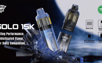 Solobar Launches SOLO15K in the UK, Introducing Lasting Performance and Sophisticated flavour solo15k vape release