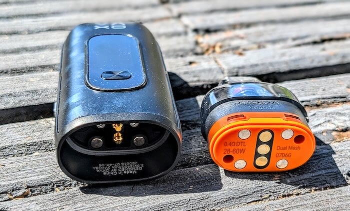 battery and cart oxva vprime 2