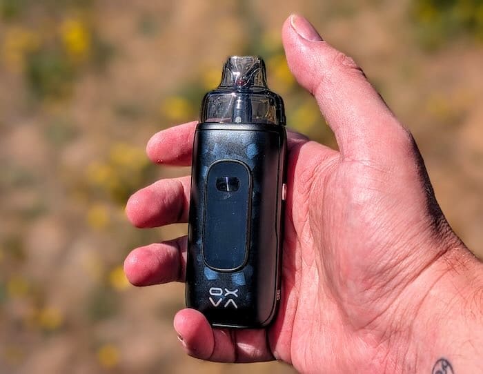 oxva vprime 2 in hand