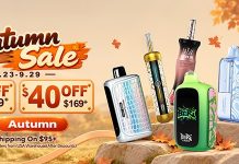 VapeSourcing Autumn Vape Sale – Save Up To $40 + Free Shipping vapesourcing autumn sale
