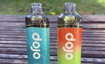 DOJO Blast 10K Review- Powered By Vaporesso! front view dojo blast 10k