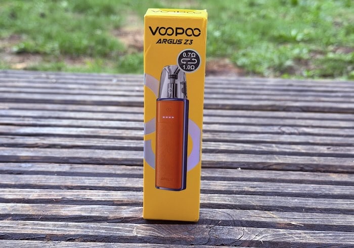 voopoo argus z3 pod vape box
